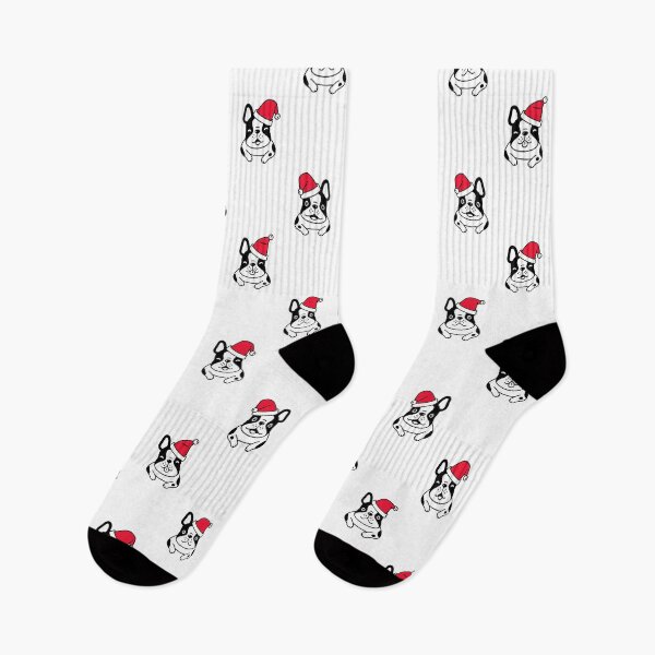 Item preview, French Bulldog Santa Claus designed and sold by givemedogs.
