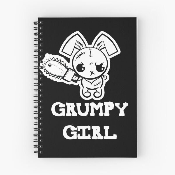 Item preview, Grumpy Girl Grumpy Voodoo Bunny Cute Monster  designed and sold by ProjectX23.