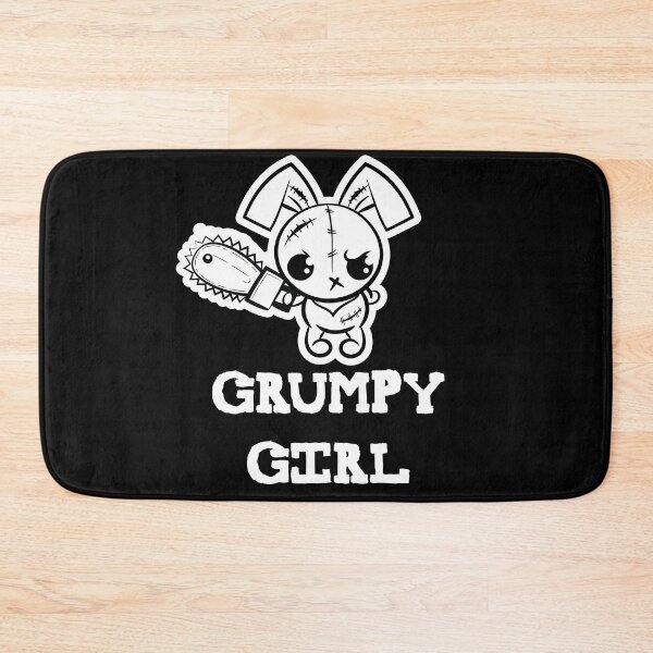 Item preview, Grumpy Girl Grumpy Voodoo Bunny Cute Monster  designed and sold by ProjectX23.