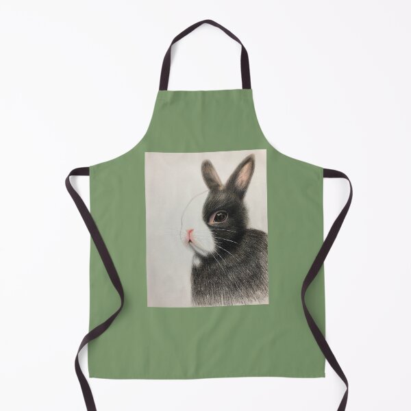 Item preview, Bunny Pastel Painting Art (Green) designed and sold by LotusCreations.