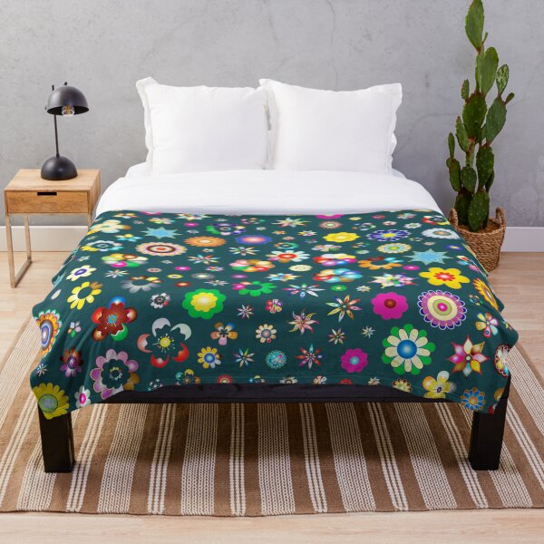 Item preview, Floral bedroom décor designed and sold by CreativeDomain.