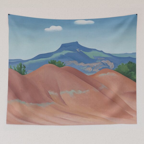 Item preview, Georgia O'Keeffe Red Hills designed and sold by emidye20.