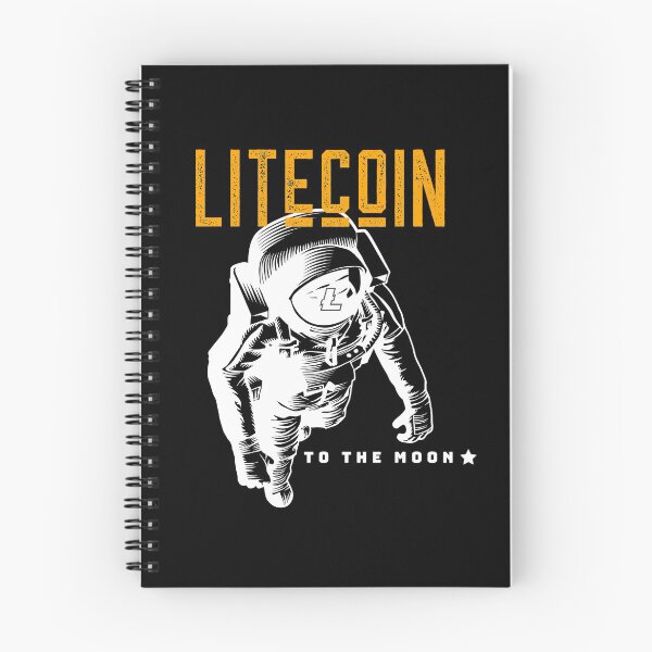 Item preview, Litecoin LTC Cryptocurrency Moon Man designed and sold by Bitcoin-Fashion.