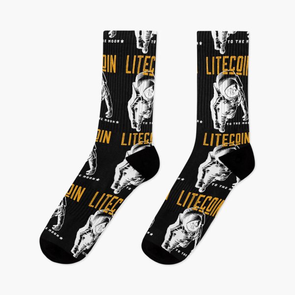 Item preview, Litecoin LTC Cryptocurrency Moon Man designed and sold by Bitcoin-Fashion.