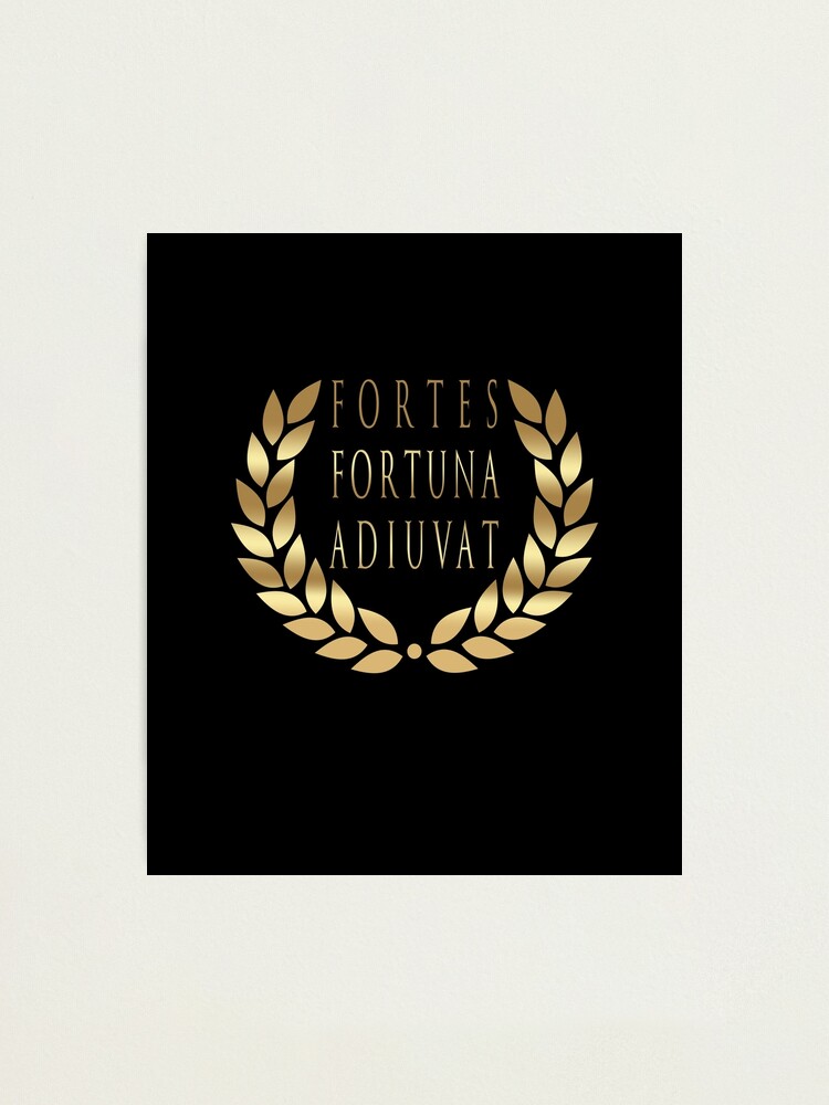 Fortes Fortuna Juvat - Scripting I Like  Latin quote tattoos, Work  motivational quotes, Worthy quotes