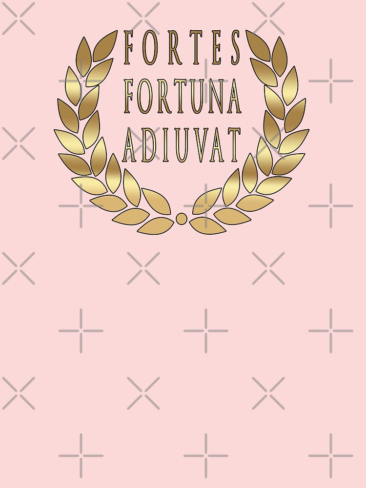 Fortes Fortuna Adiuvat - Fortune Favors The Bold - Powerful Motto - Latin  Motto | Baby T-Shirt