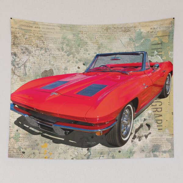 Item preview, Top Down Vette designed and sold by Hawley Designs.