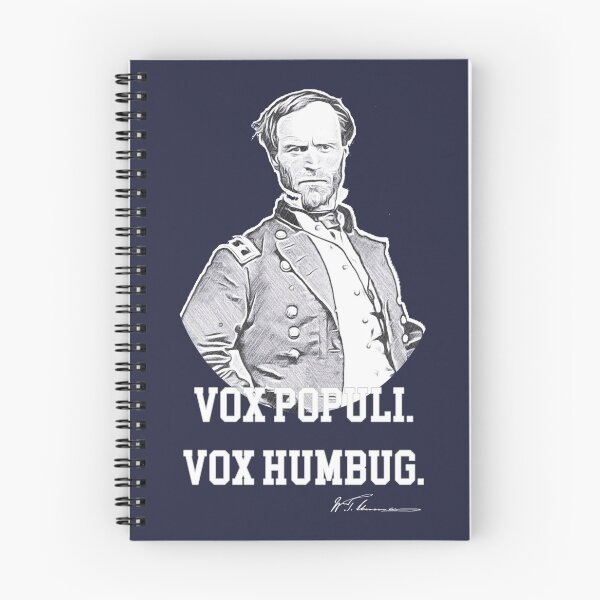 Item preview, Vox Populi. Vox Humbug. Sherman. Pencil designed and sold by KBwiththeTees.