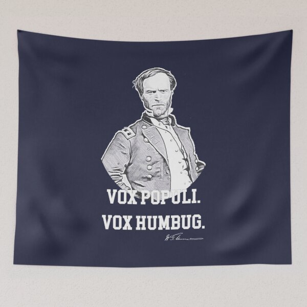 Item preview, Vox Populi. Vox Humbug. Sherman. Pencil designed and sold by KBwiththeTees.