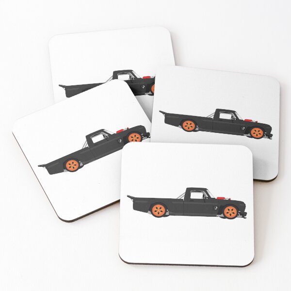 Item preview, Ken Block Rally and Rallycross Driver Drift Car 1977 Ford F-150 Hoonitruck graphic illustration  designed and sold by Marcin Adrian.