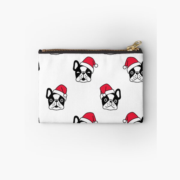 Item preview, French Bulldog Santa Claus Christmas designed and sold by givemedogs.