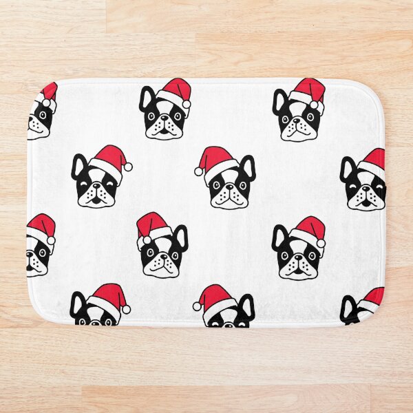 Item preview, French Bulldog Santa Claus Christmas designed and sold by givemedogs.