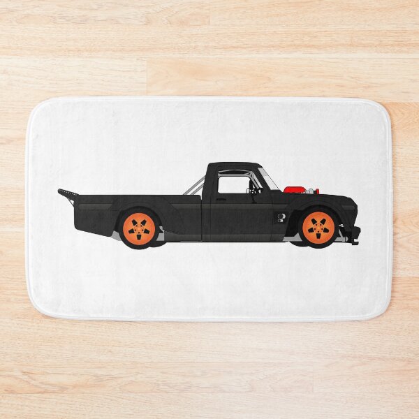 Item preview, Ken Block Rally and Rallycross Driver Drift Car 1977 Ford F-150 Hoonitruck graphic illustration  designed and sold by Marcin Adrian.