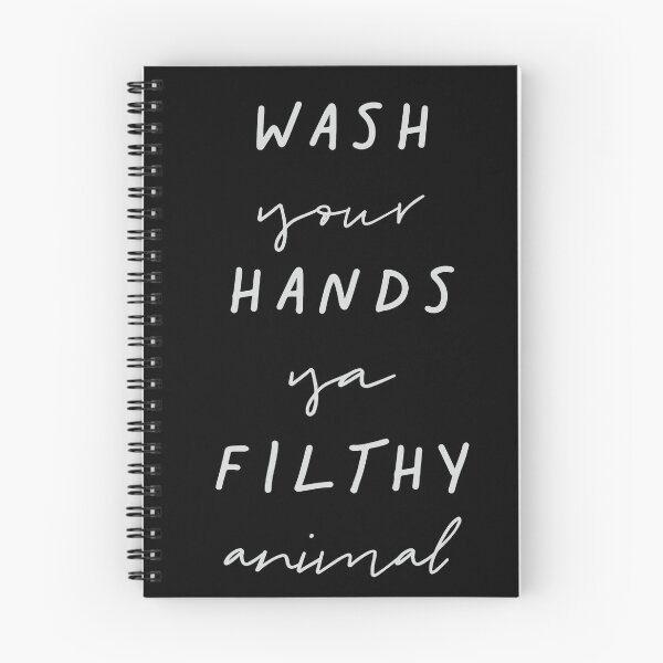 Item preview, wash your hands ya filthy animal designed and sold by Mugiwara107.