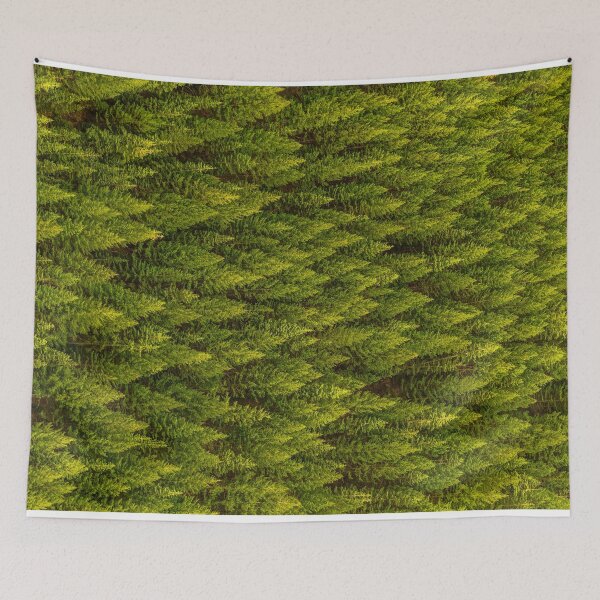 Item preview, Abstract Green Modern Forest Pattern designed and sold by Mustard Prophet.