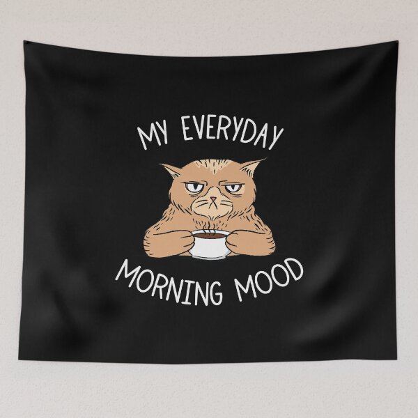 Item preview, My Everyday Morning Mood designed and sold by OnepixArt.
