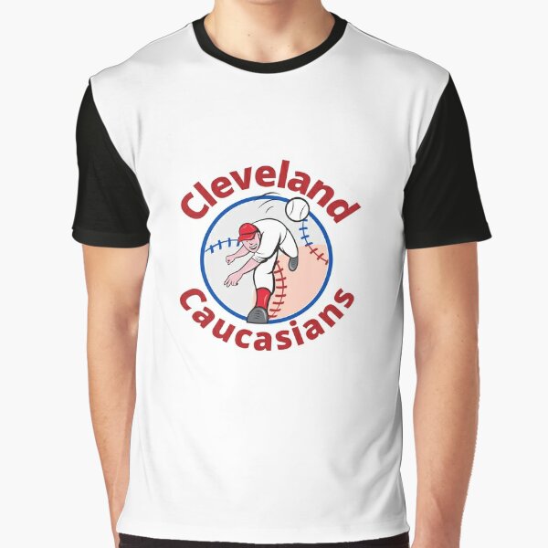 Copy of Cleveland Caucasians baseball Funny Bomani Jones Political