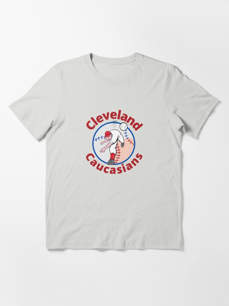 Copy of Cleveland Caucasians baseball Funny Bomani Jones Political Humor |  Essential T-Shirt