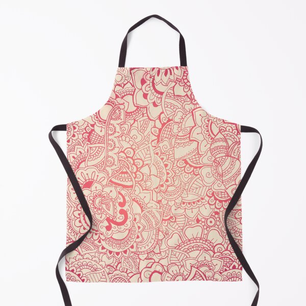 Item preview, Henna Doodle (Red & Tan) designed and sold by Hardly Happenstance.