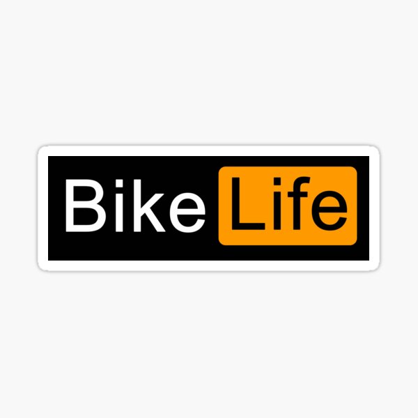 Vie à vélo Sticker