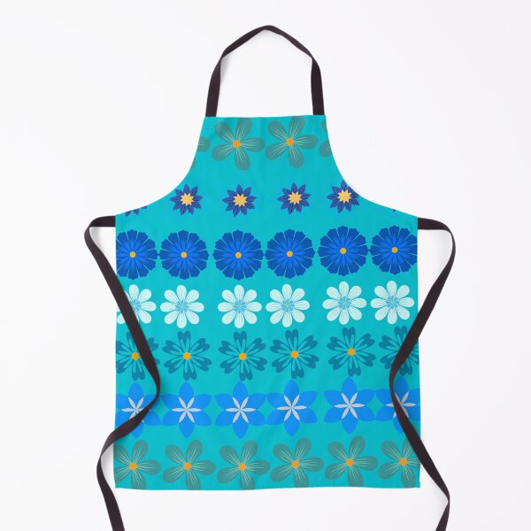 Item preview, Greenish-blue Flowers designed and sold by VivaGul.
