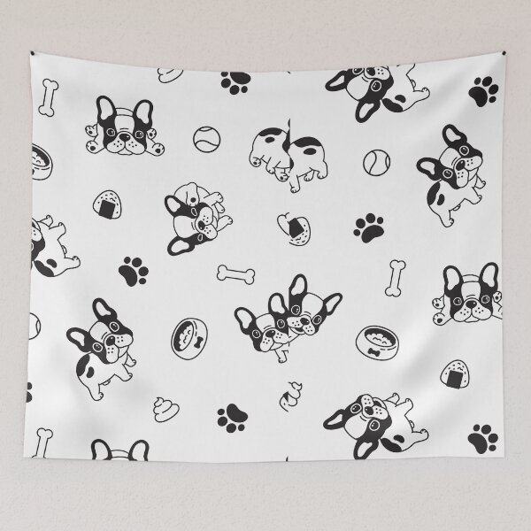 Item preview, French Bulldog Playing Paws designed and sold by givemedogs.