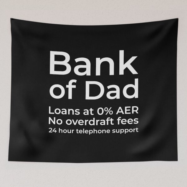 Item preview, Bank of Dad - Funny Design for Fathers of Teenagers designed and sold by WeaveTrumpet.