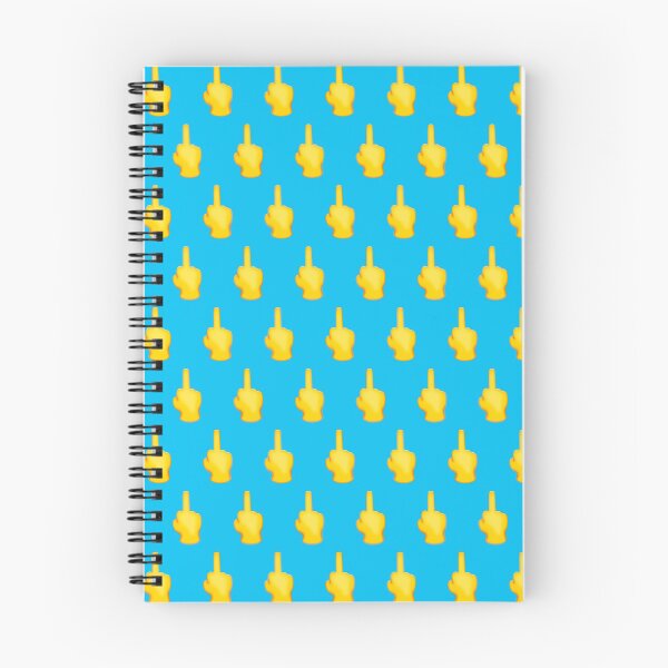 Item preview, Middle Finger Emoji Pattern | Pop Art designed and sold by williamcuccio.