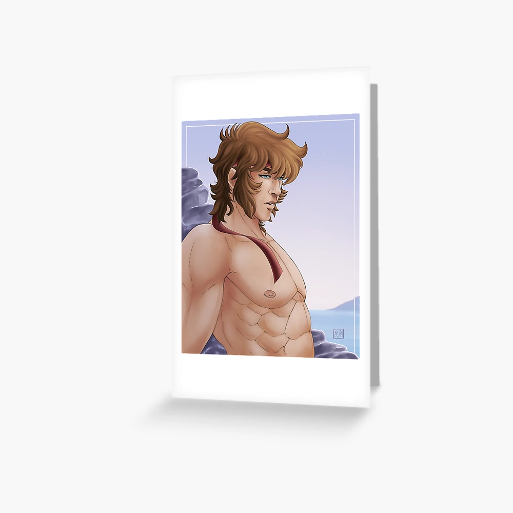 Aiolos of Sagittarius Greeting Card by yoshitsuno | Redbubble