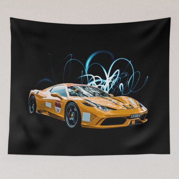 Item preview, Hot Yellow Ferrari designed and sold by shirtdan.