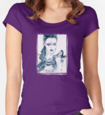 Wolf Totem Women's Fitted Scoop T-Shirt