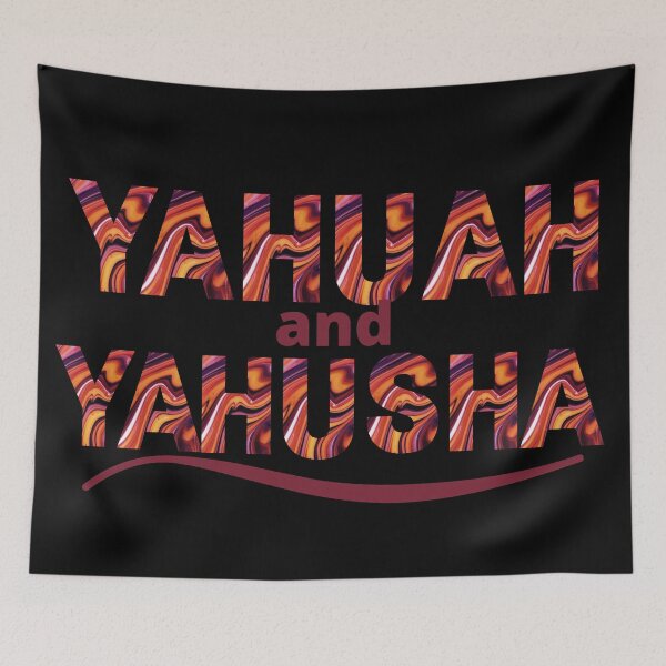 Item preview, Yahuah(LORD) and Yahusha(Jesus) brown designed and sold by DaughterofYah.