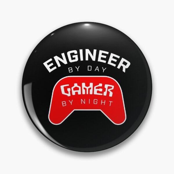 Item preview, Engineer by Day Gamer by Night designed and sold by Wolka.