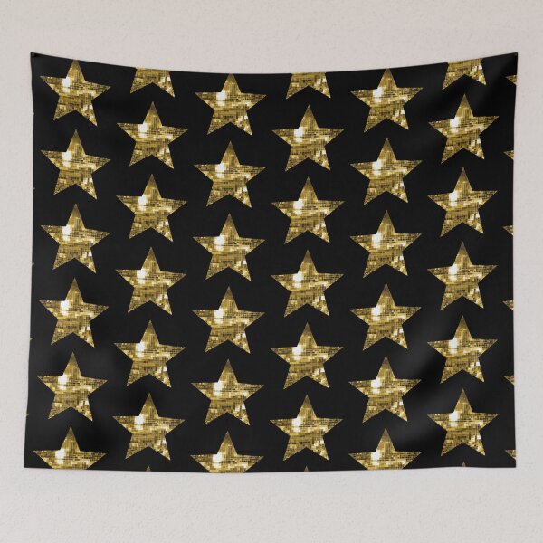Item preview, Gold Yellow Disco Ball Shiny Star designed and sold by Deborah Camp.
