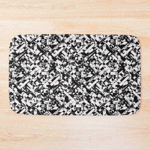 Item preview, Black and white Shredded Print designed and sold by RocketshSD.