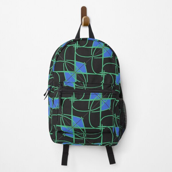 Item preview, sdd Pattern 94B black blue green  designed and sold by mandalafractal.