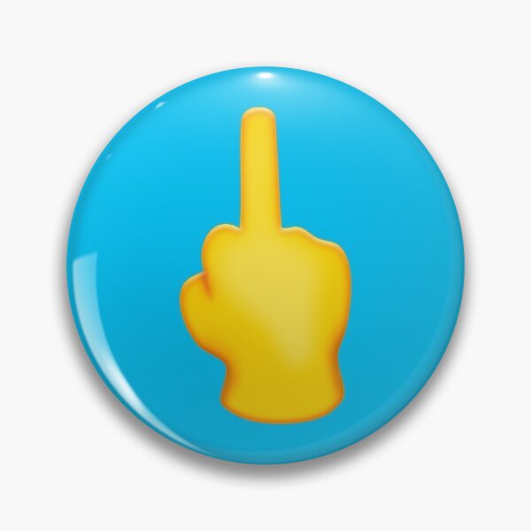 Item preview, Middle Finger Emoji | Pop Art designed and sold by williamcuccio.