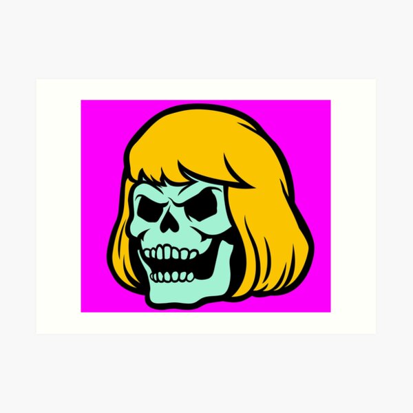 Skeleman Art Print