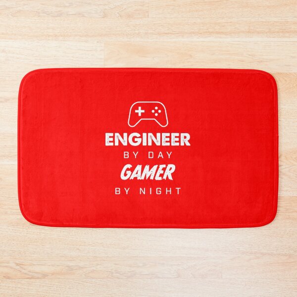Item preview, Engineer by Day Gamer by Night designed and sold by Wolka.