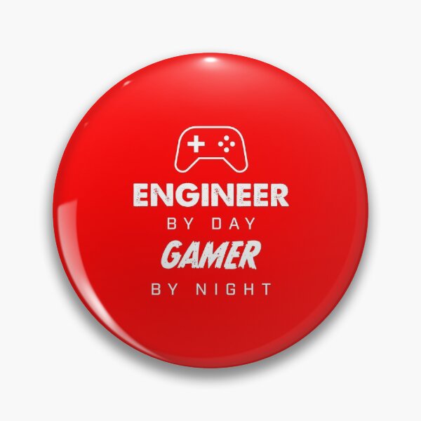 Item preview, Engineer by Day Gamer by Night designed and sold by Wolka.