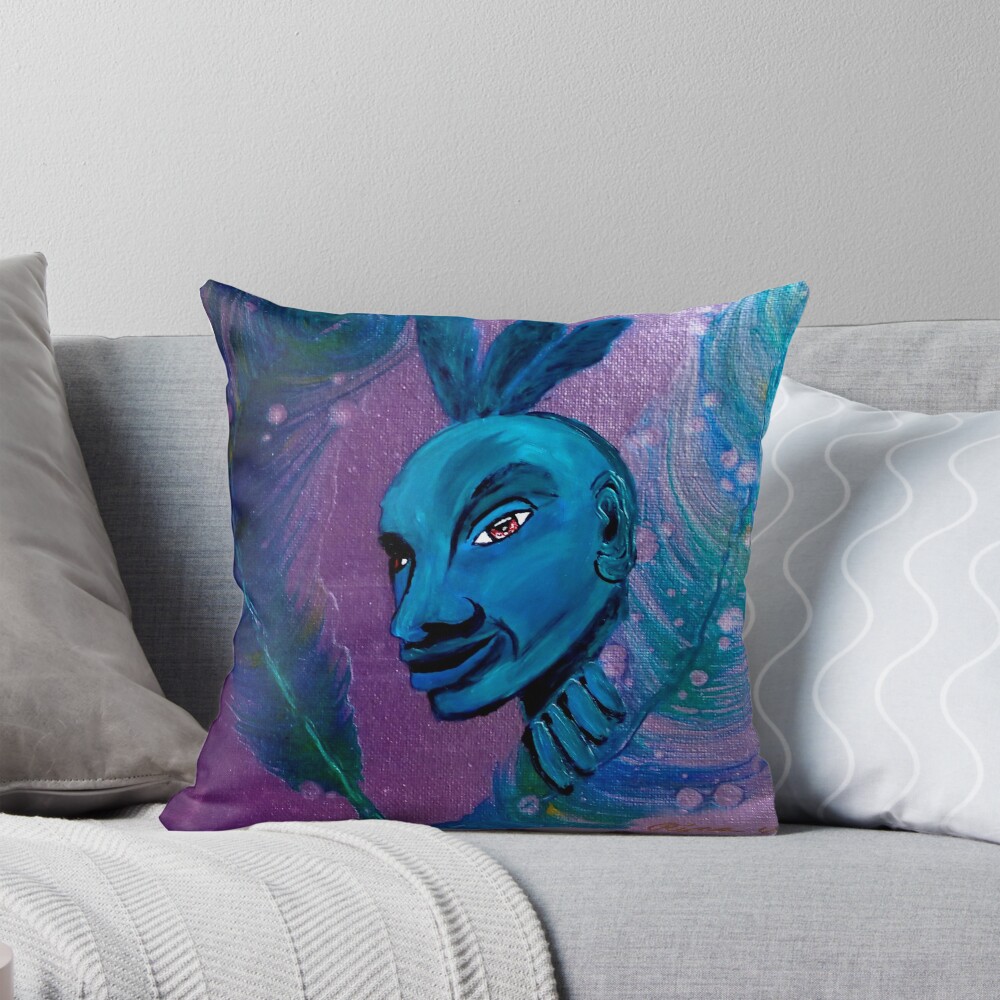 Item preview, Throw Pillow designed and sold by Rina Arling.
