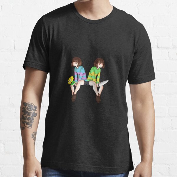 Undertale Frisk And Chara T Shirt For Sale By Kiviniik Redbubble Undertale T Shirts 0200