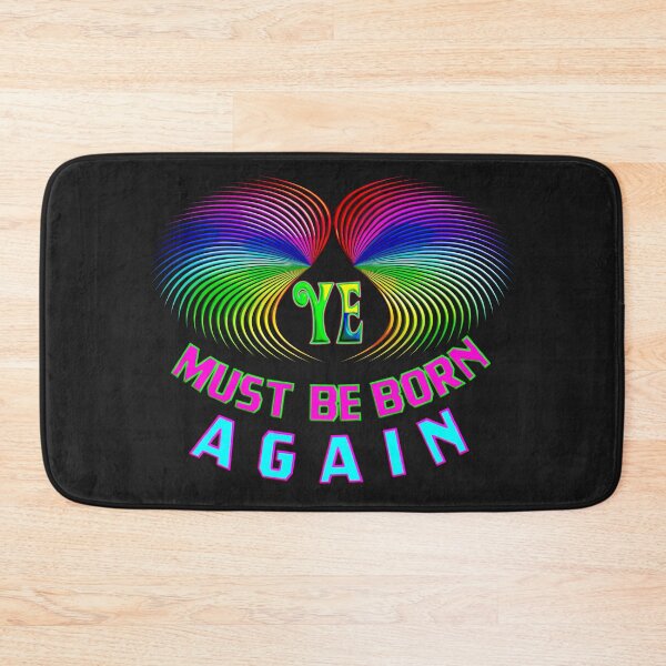 Item preview,  YE MUST BE BORN AGAIN - BIBLE VERSE designed and sold by Ralek.