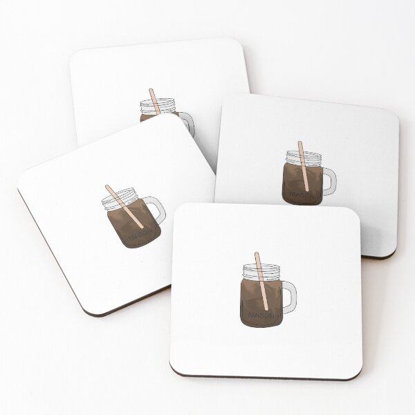 Item preview, Mason jar coffee designed and sold by rhodestickers.