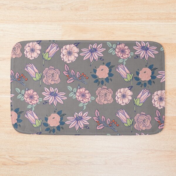 Item preview, Beautiful Floral pattern - Pink and purple flowers. designed and sold by Theleochick.