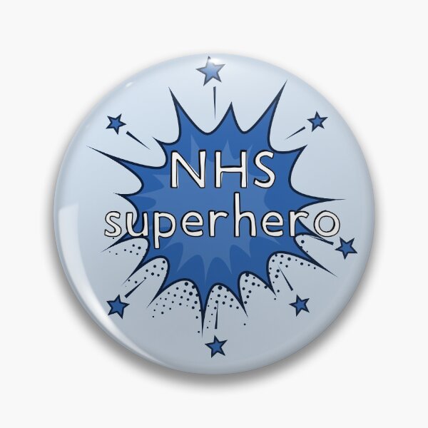 Item preview, NHS Superhero designed and sold by LouiseFranksArt.