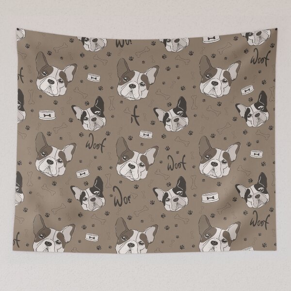 Item preview, Brown French Bulldog  designed and sold by givemedogs.