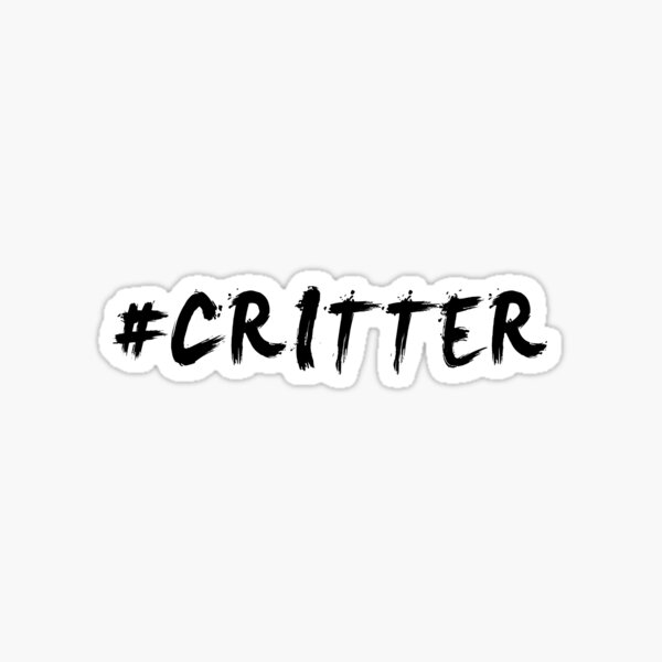 Item preview, #Critter (Black)  designed and sold by enduratrum.