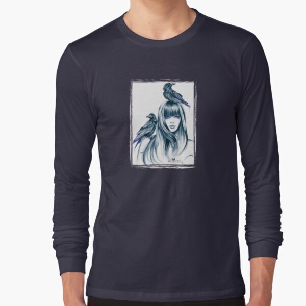 Crow Totem Long Sleeve T-Shirt