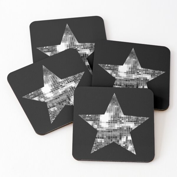 Item preview, Shiny Silver Disco Ball Star designed and sold by Deborah Camp.